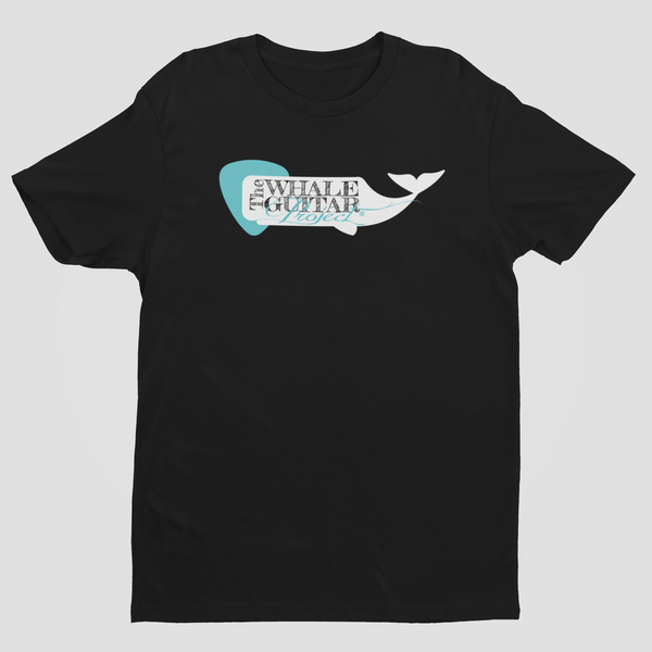 The Whale Guitar Logo 100% Organic Cotton Unisex Tee